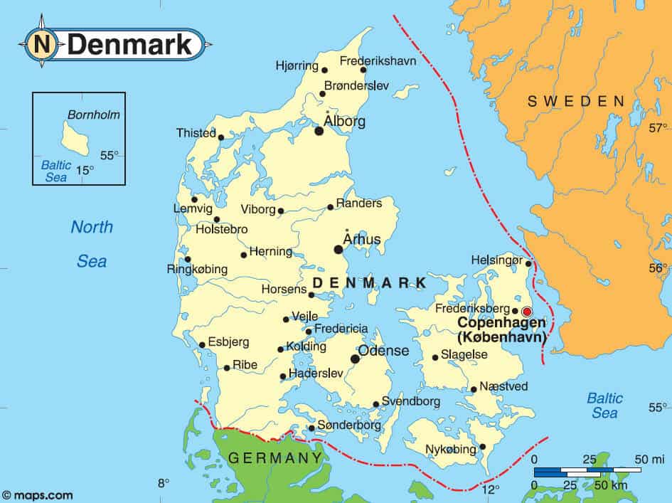 Ställen att besöka i Danmark 4