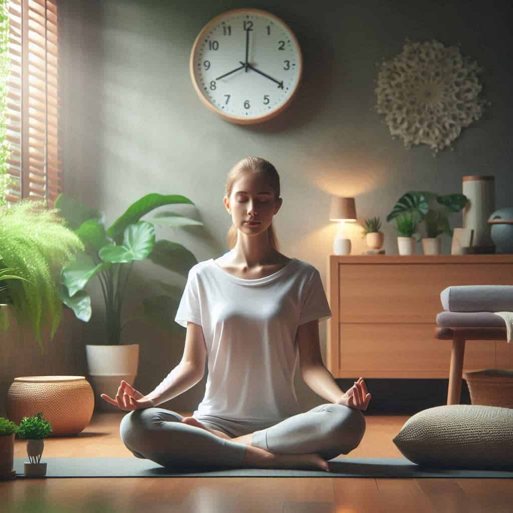 Meditation mot ängest Hur ofta och hur länge