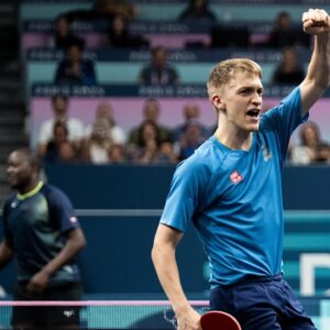 Anton Källberg svensk OS-hjälte i pingis