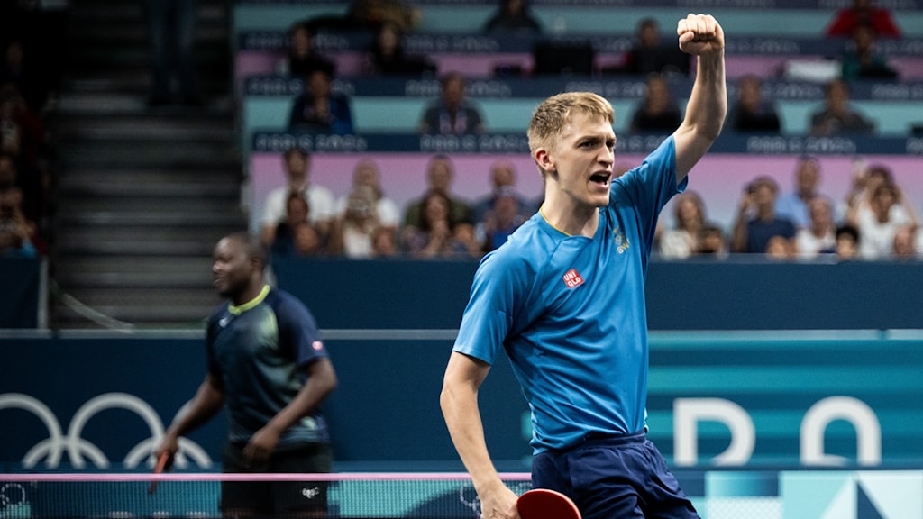 Anton Källberg svensk OS-hjälte i pingis
